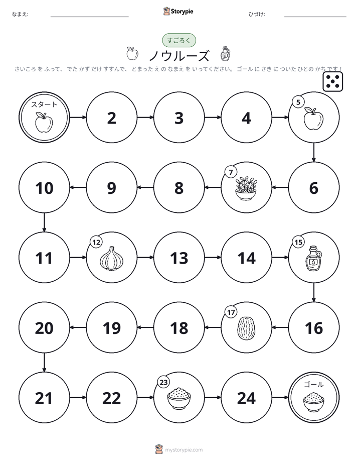ロール＆ムーブゲーム