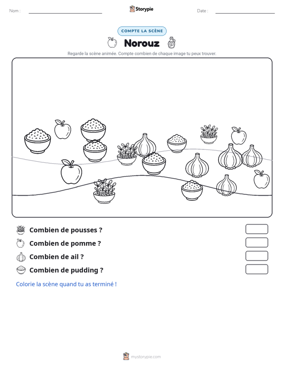 Scène de Comptage