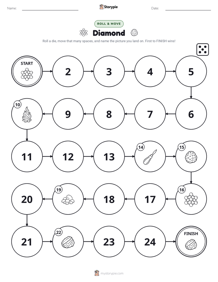 Roll & Move Game