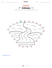 Arkansas printable worksheet preview
