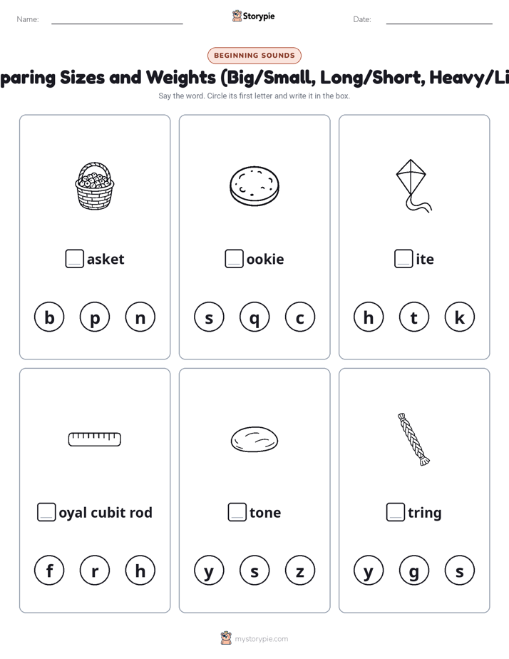 Beginning Sounds