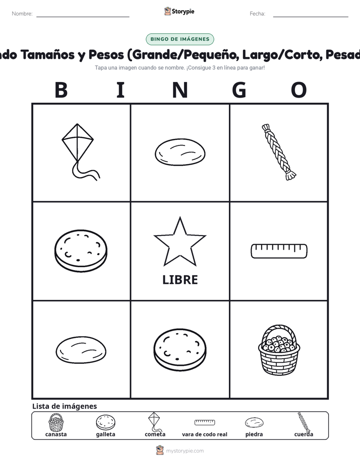 Bingo de Imágenes