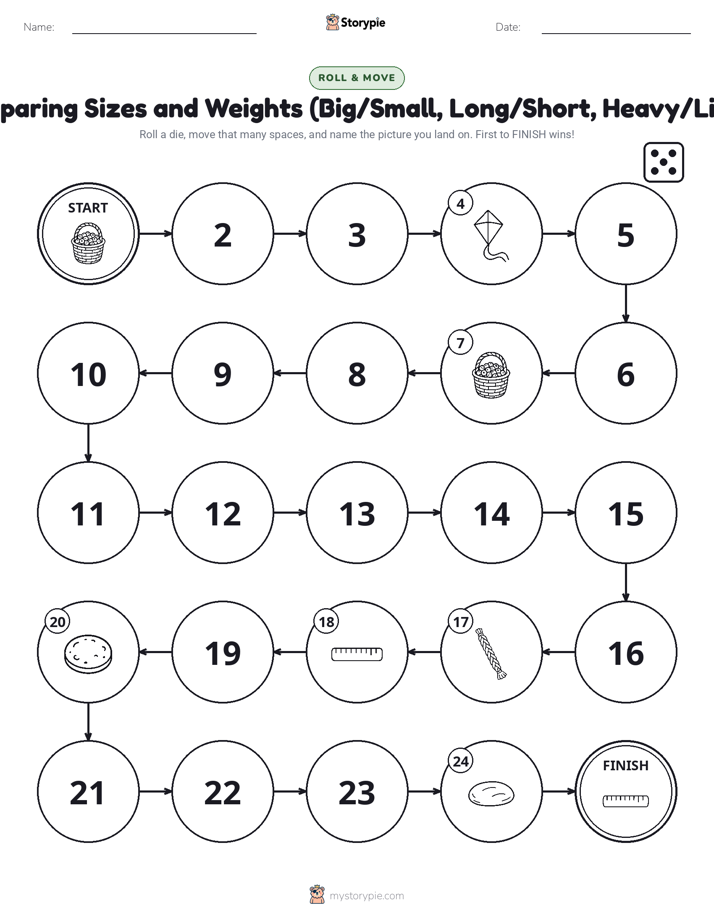Roll & Move Game