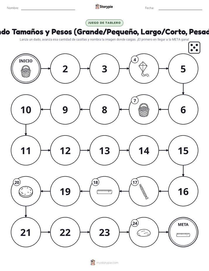 Juego de Rueda y Avanza