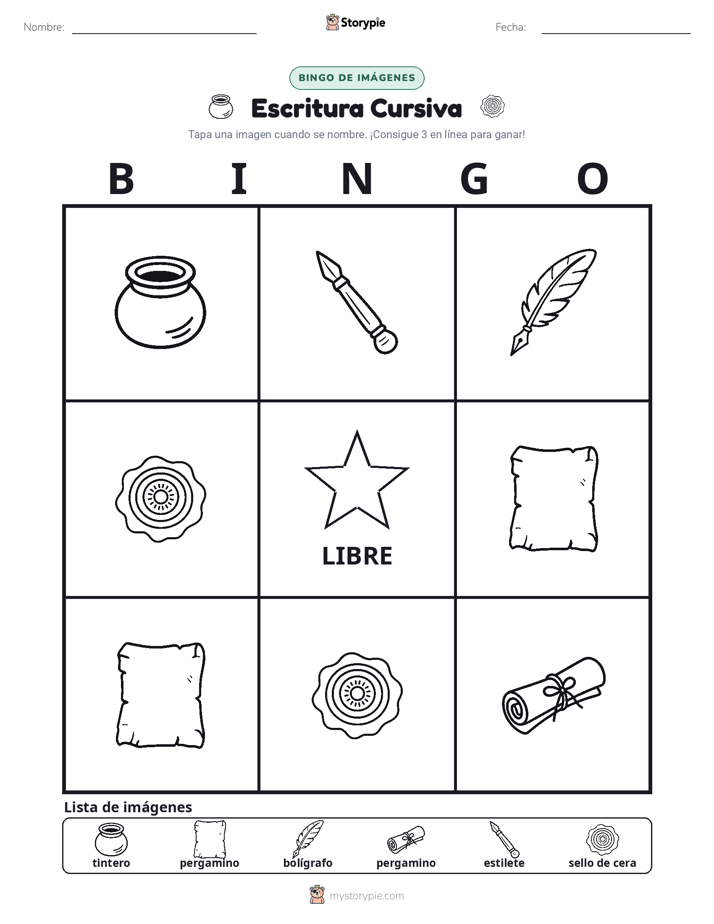 Bingo de Imágenes