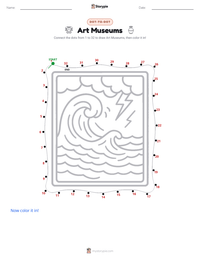 Art Museums printable worksheet preview