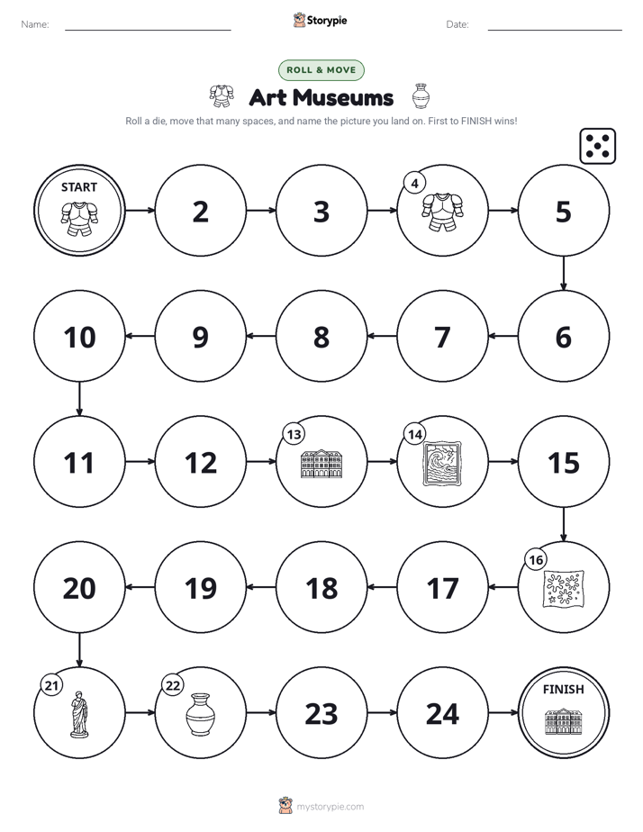 Roll & Move Game