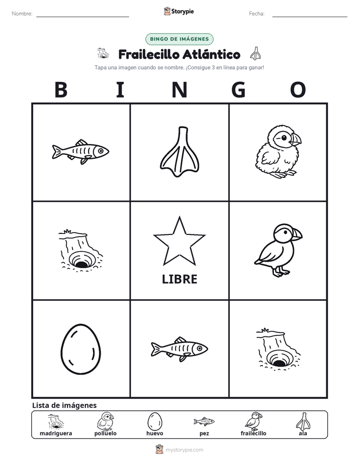 Bingo de Imágenes