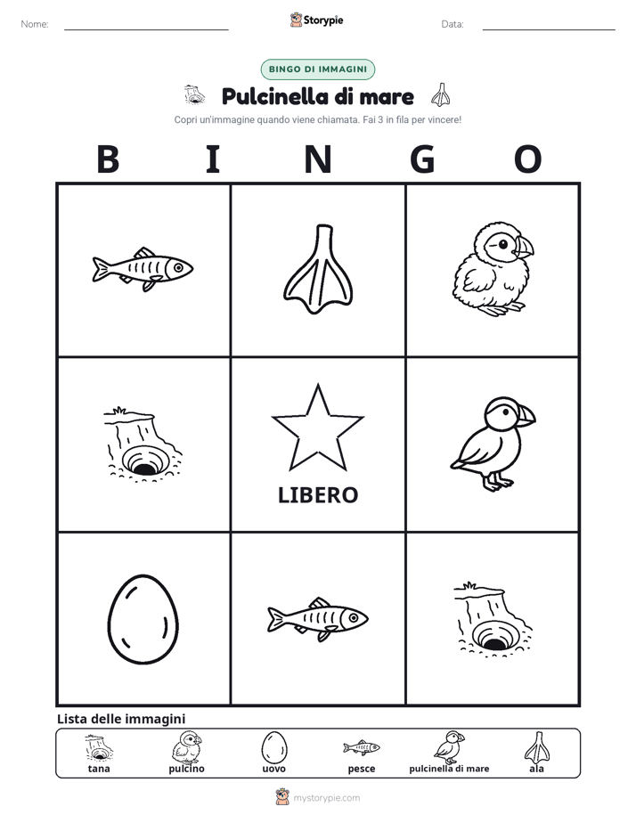 Bingo delle Immagini