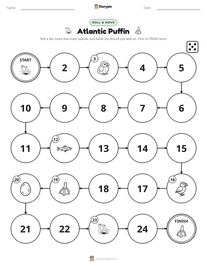 Roll & Move Game