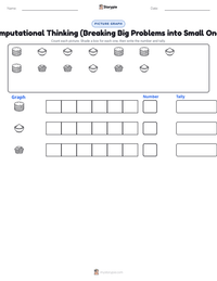 Computational Thinking (Breaking Big Problems into Small Ones) printable worksheet preview