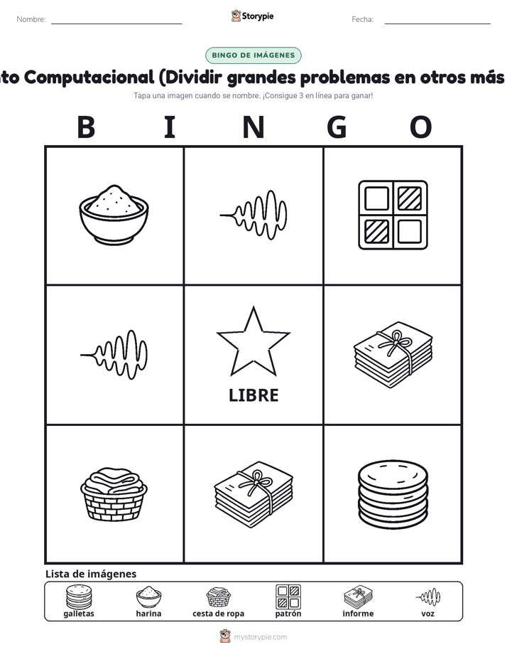 Bingo de Imágenes