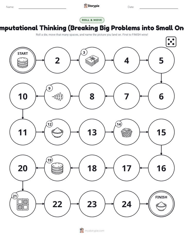 Roll & Move Game