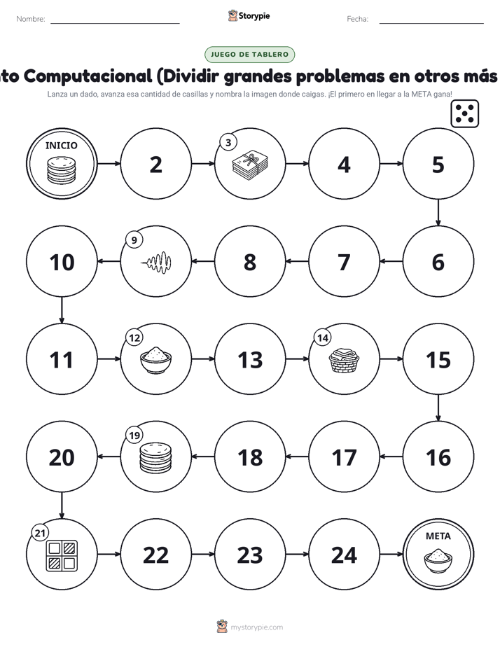 Juego de Rueda y Avanza