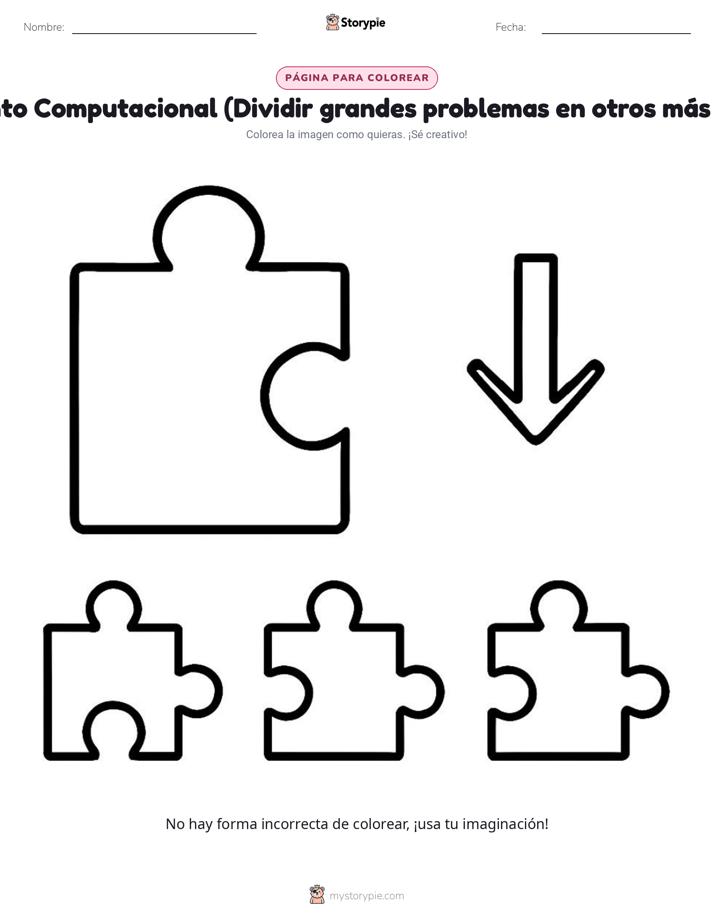 Página para Colorear