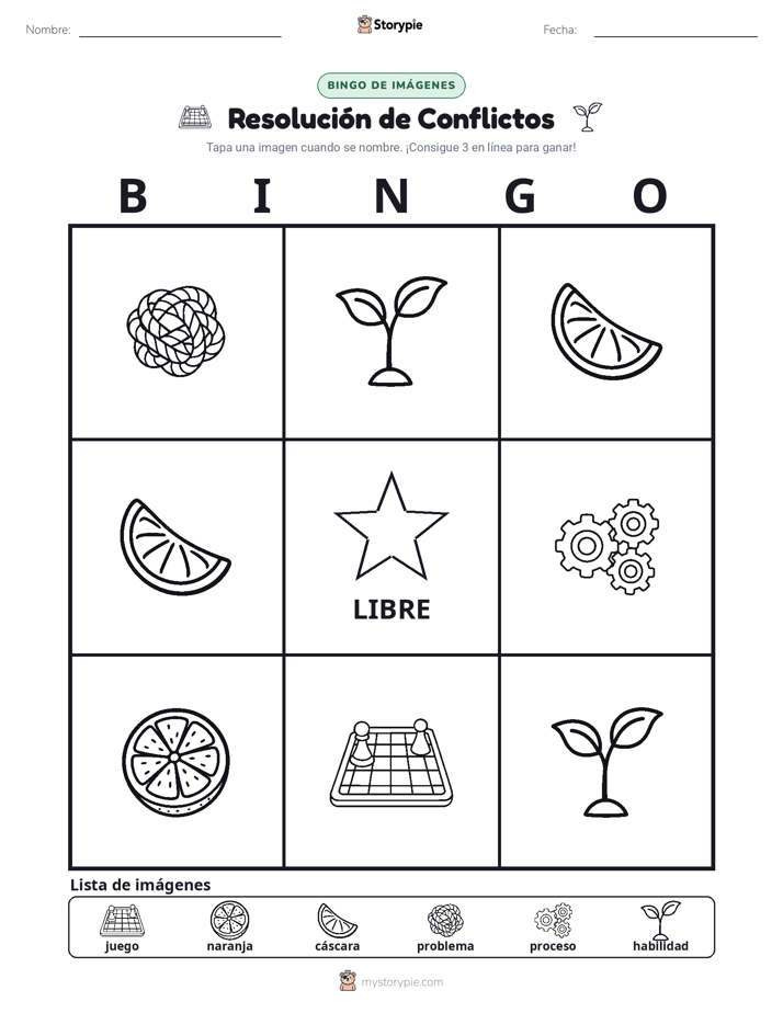Bingo de Imágenes