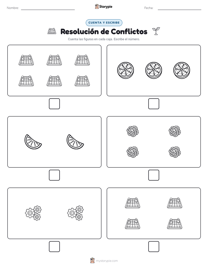 Cuenta y Escribe