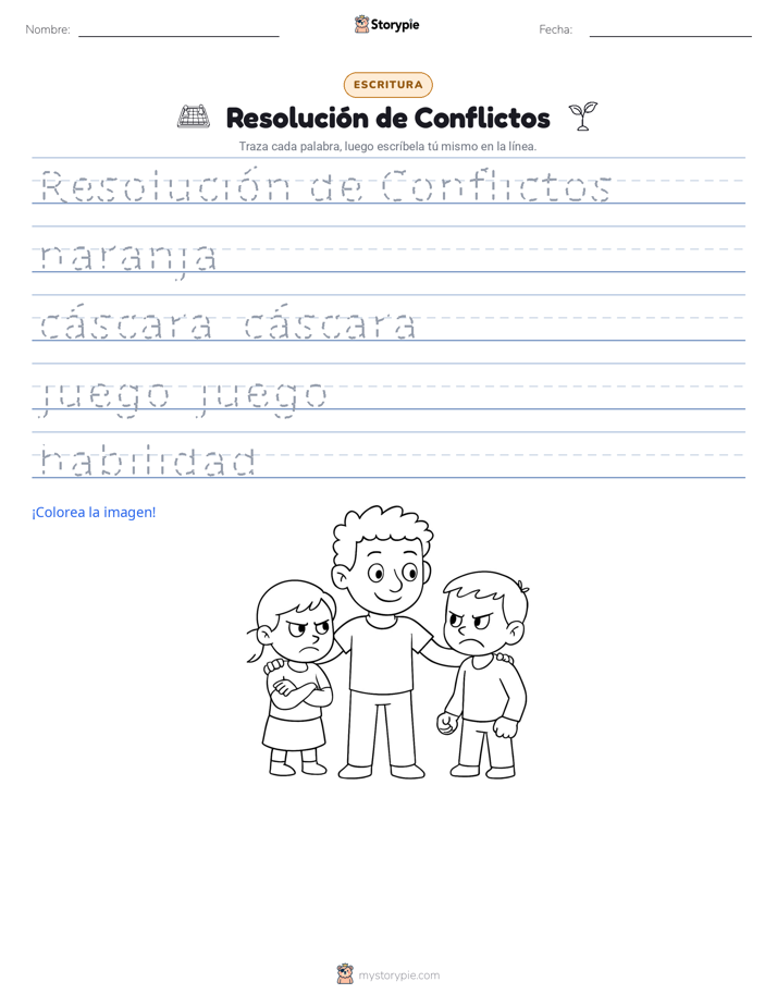 Práctica de Escritura