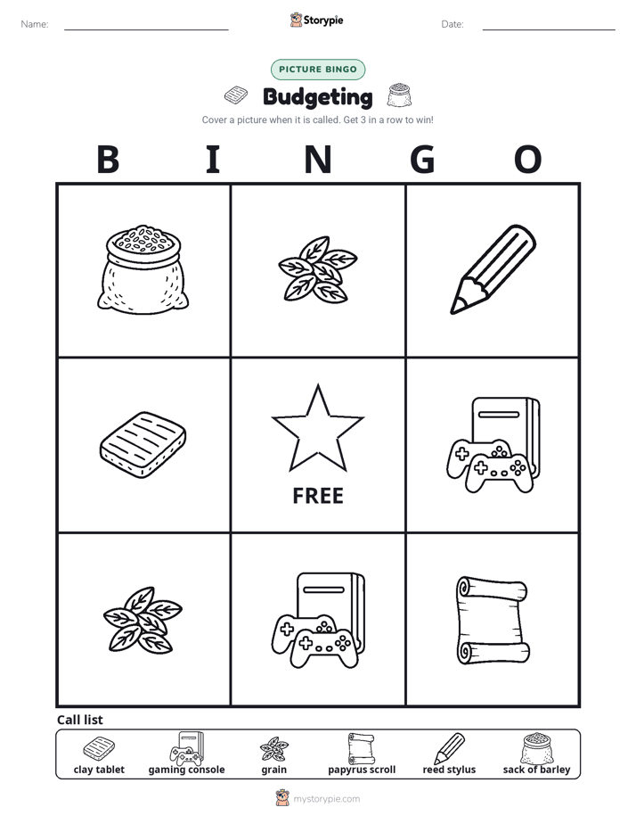 Picture Bingo