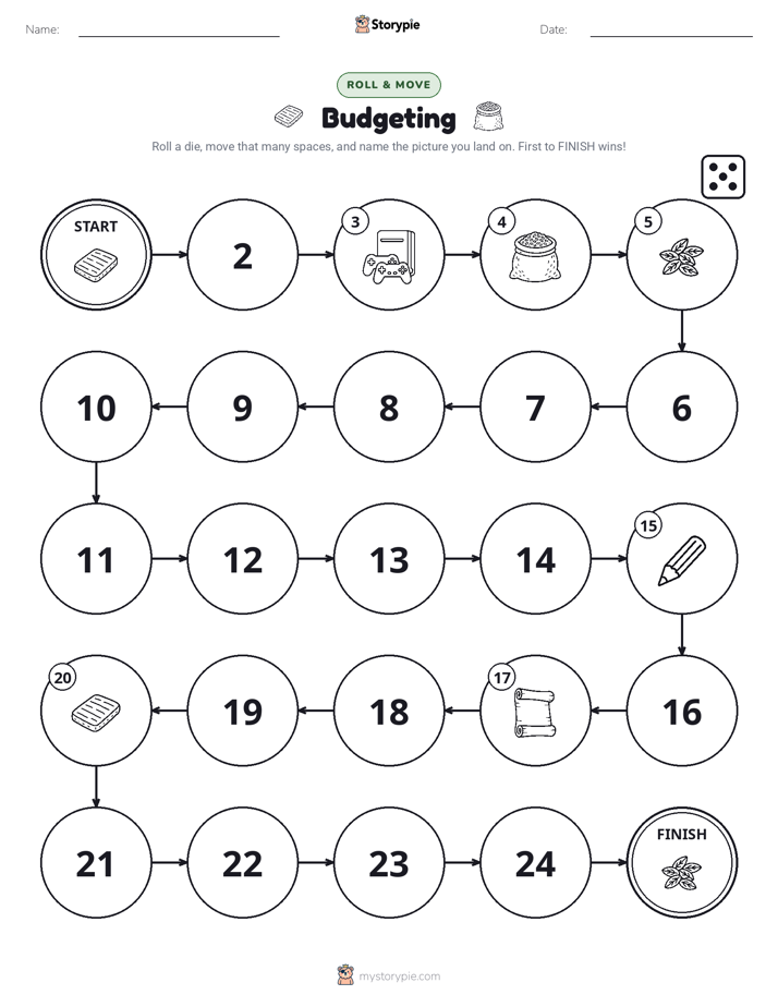Roll & Move Game
