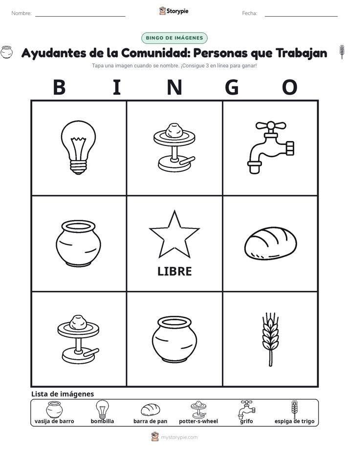 Bingo de Imágenes
