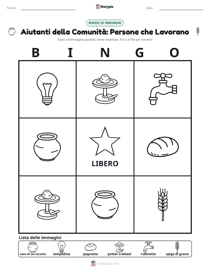 Bingo delle Immagini