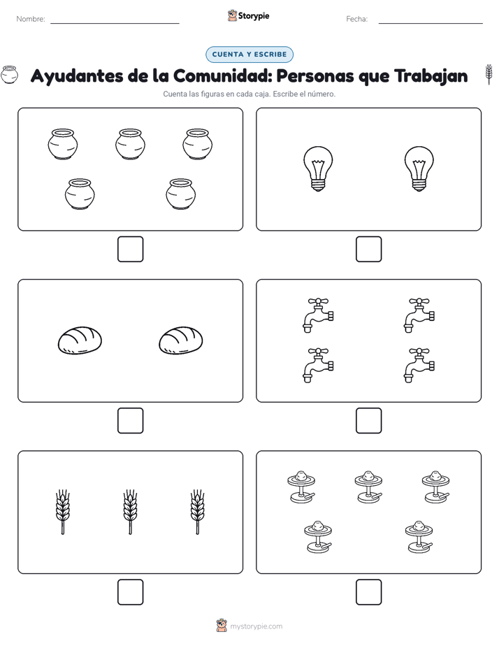 Cuenta y Escribe