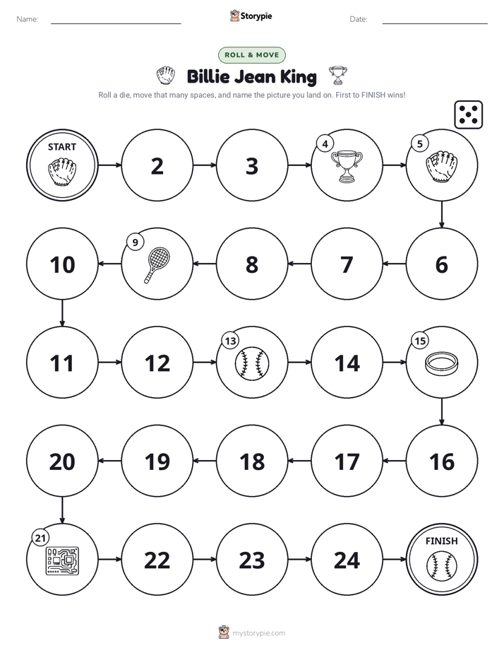 Roll & Move Game