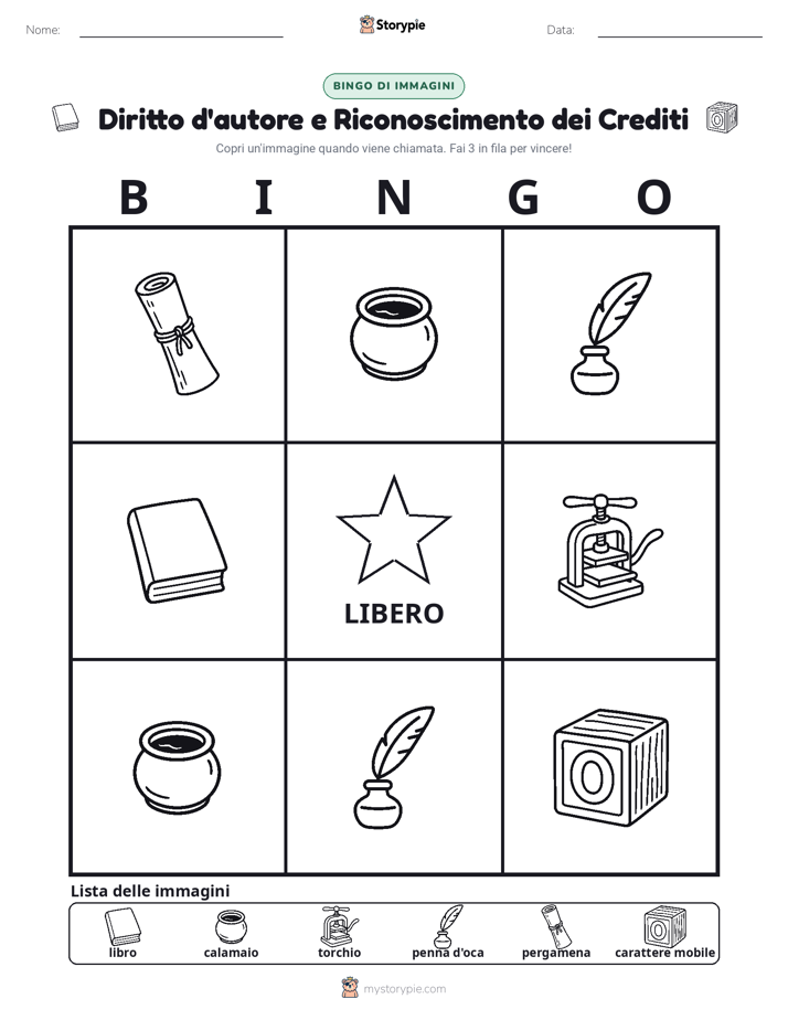 Bingo delle Immagini