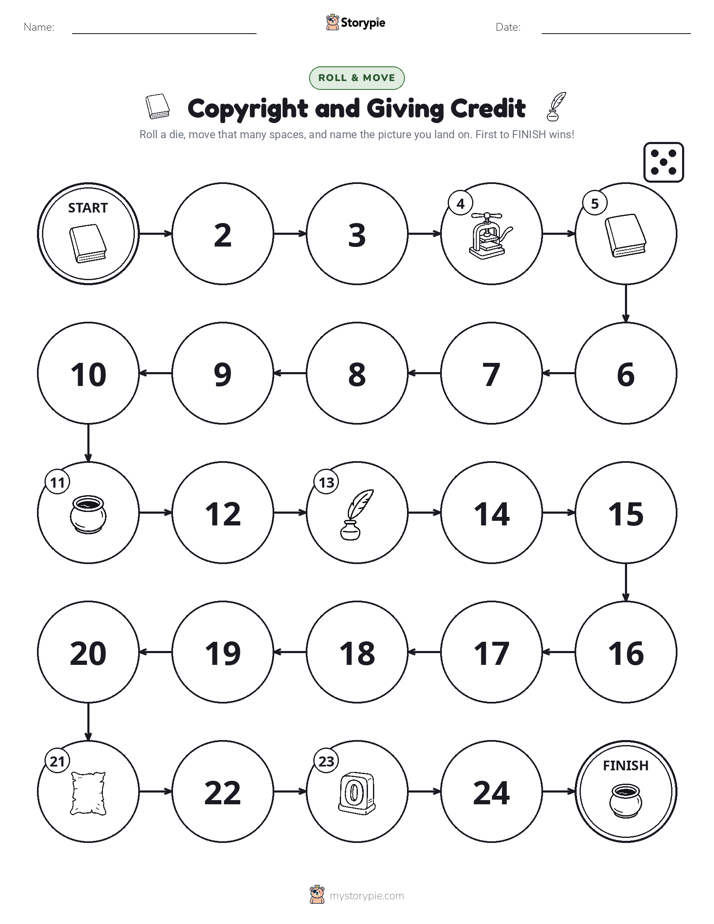 Roll & Move Game