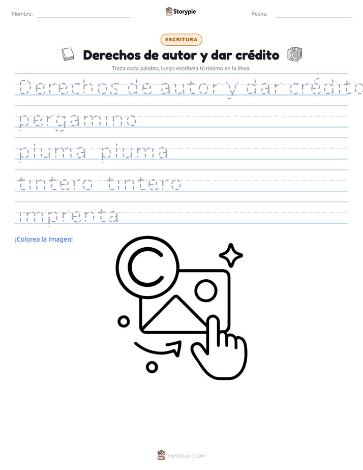 Práctica de Escritura