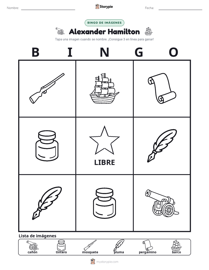 Bingo de Imágenes