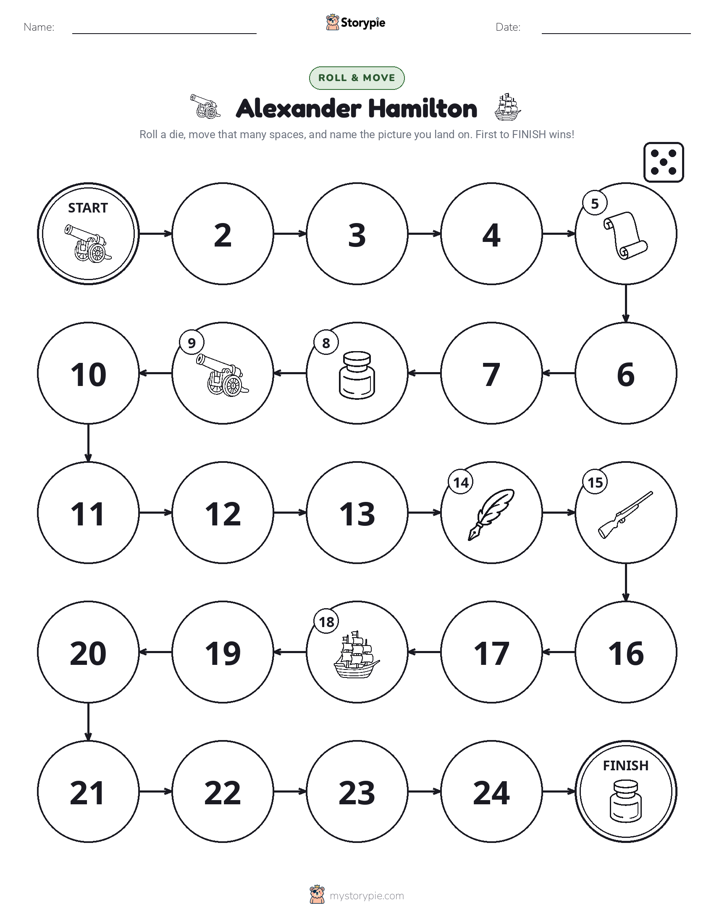 Roll & Move Game