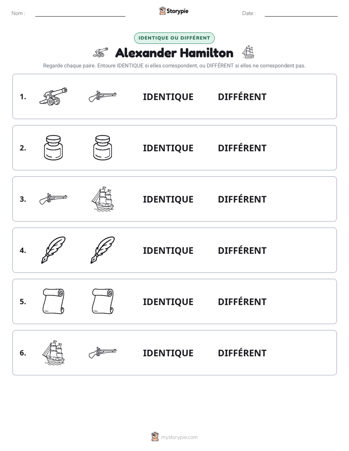 Identique ou Différent