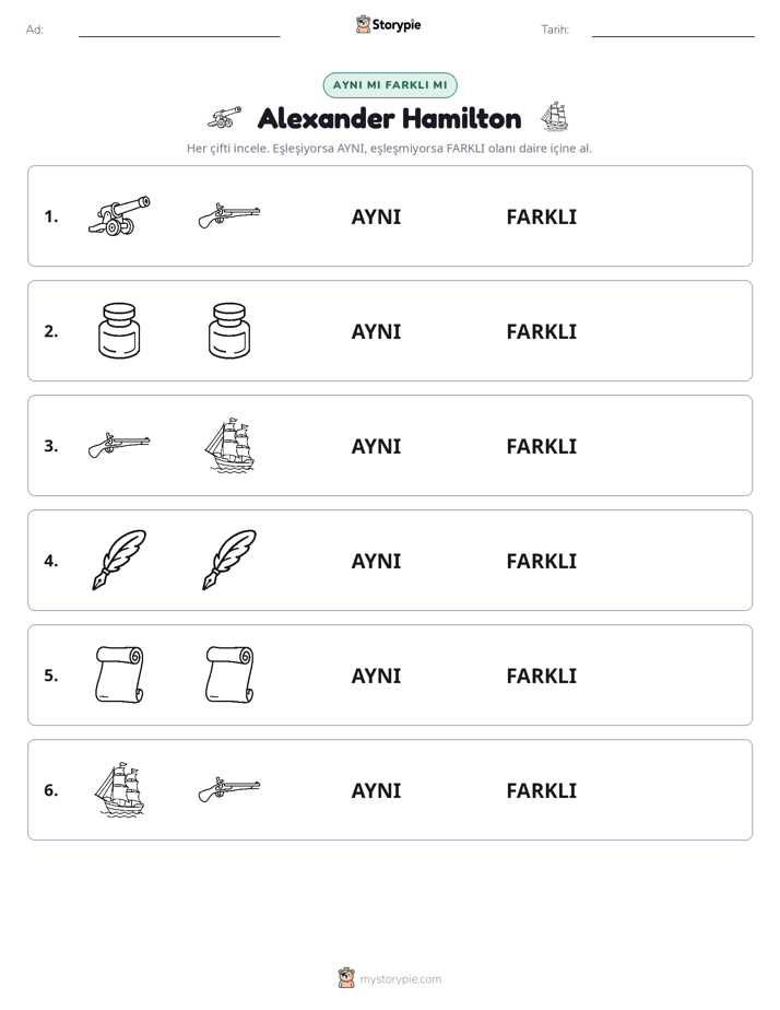 Aynı mı Farklı mı