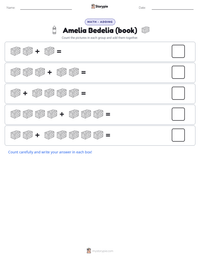 Amelia Bedelia (book) printable worksheet preview