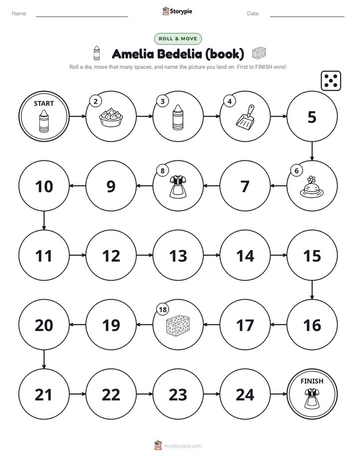 Roll & Move Game
