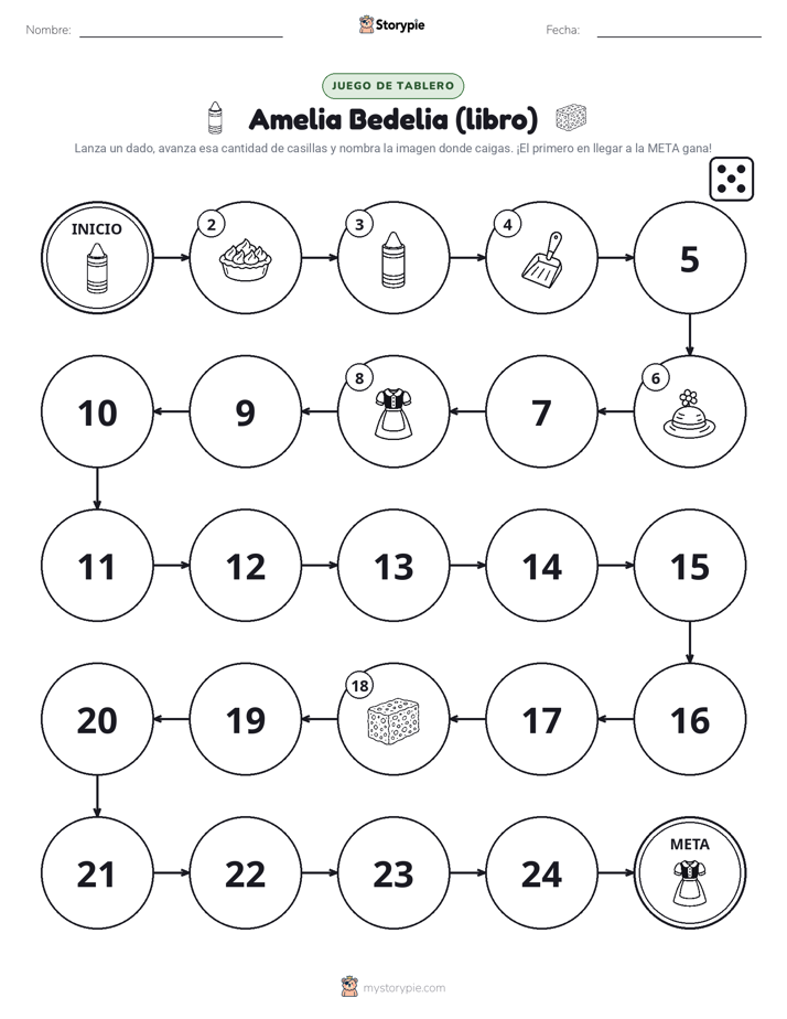 Juego de Rueda y Avanza