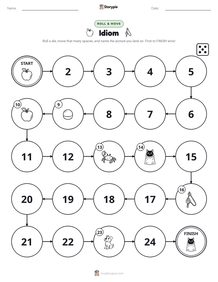 Roll & Move Game