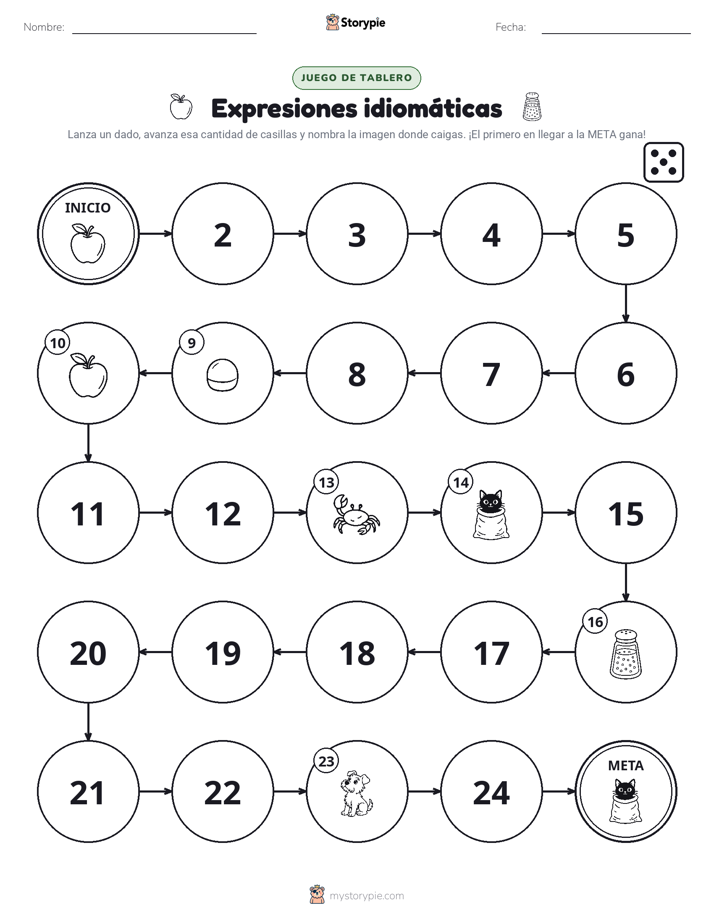 Juego de Rueda y Avanza