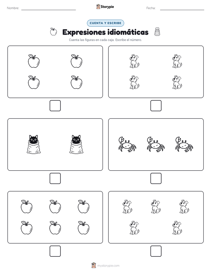 Cuenta y Escribe