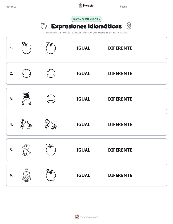 Igual o Diferente