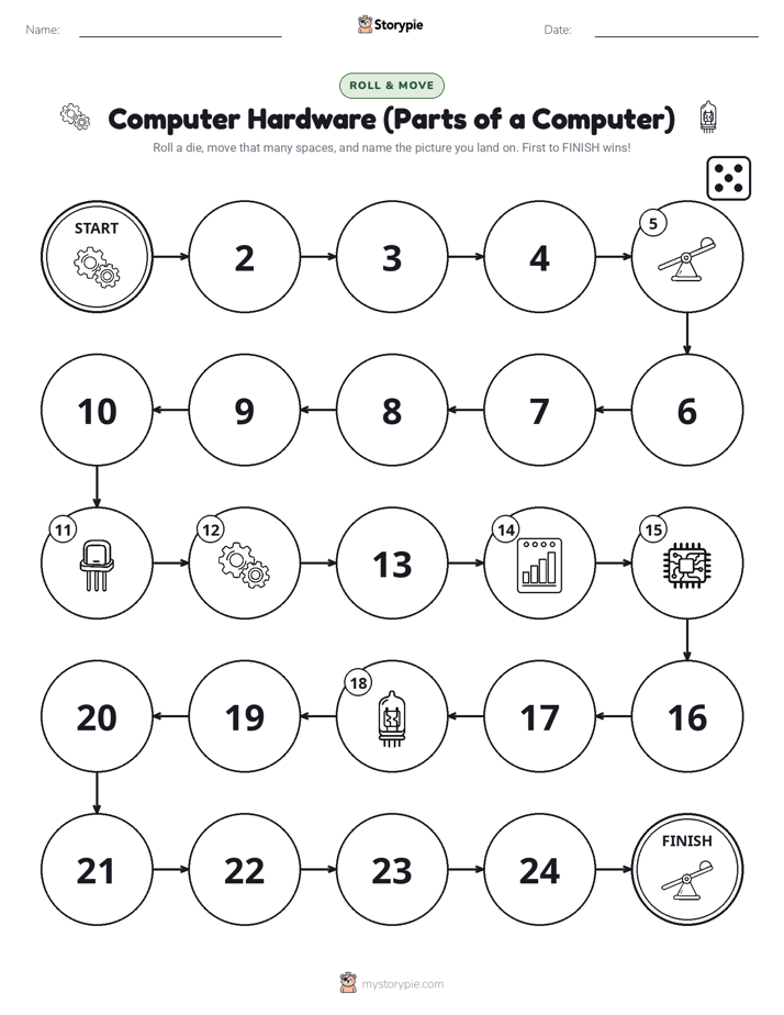 Roll & Move Game