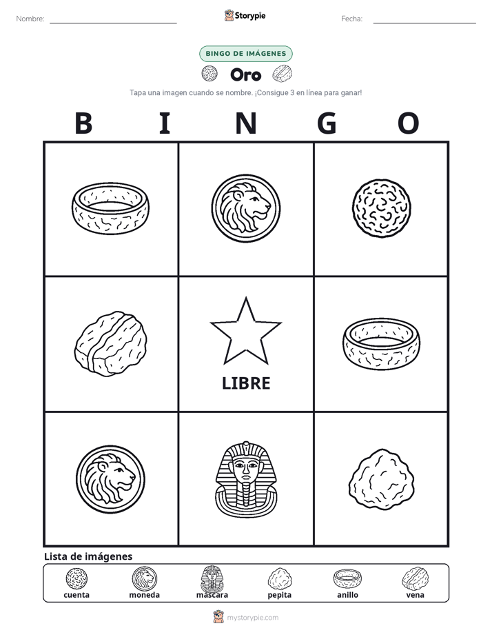 Bingo de Imágenes