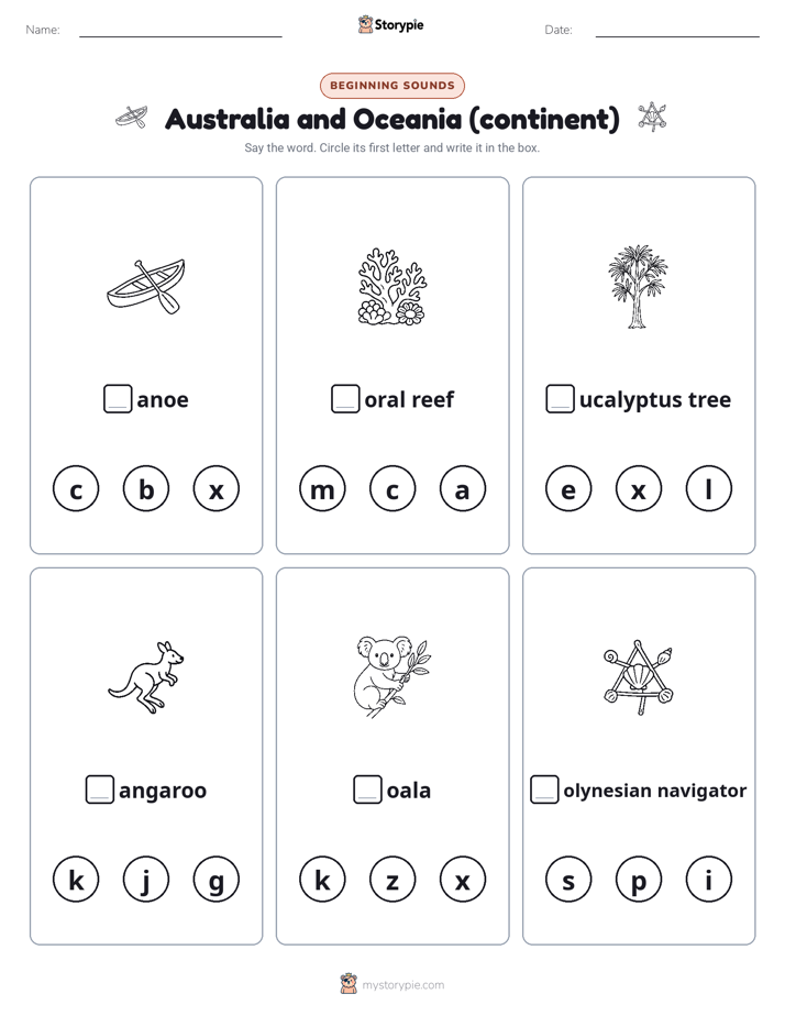 Beginning Sounds