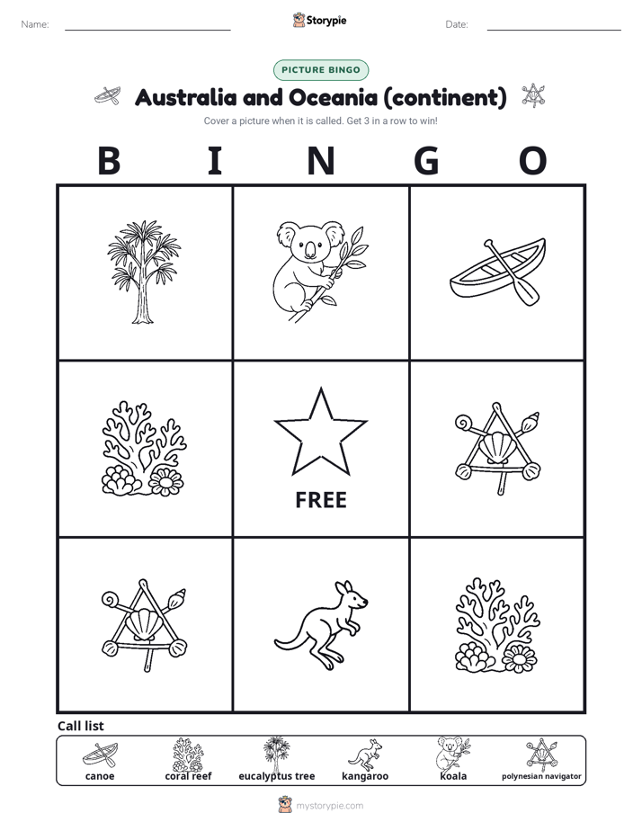 Picture Bingo