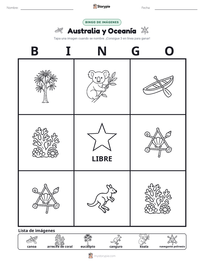 Bingo de Imágenes