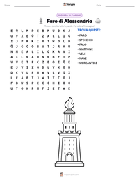 Anteprima della scheda stampabile di Faro di Alessandria