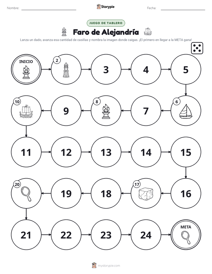 Juego de Rueda y Avanza