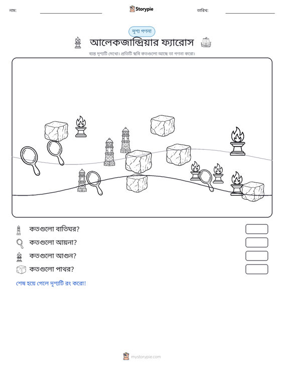 গণনা দৃশ্য